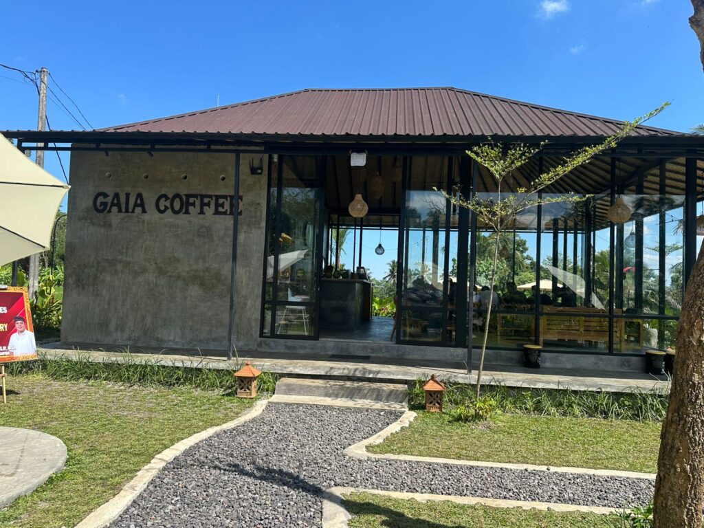 Black Aluminium Outdoor Restaurant Tegalalang