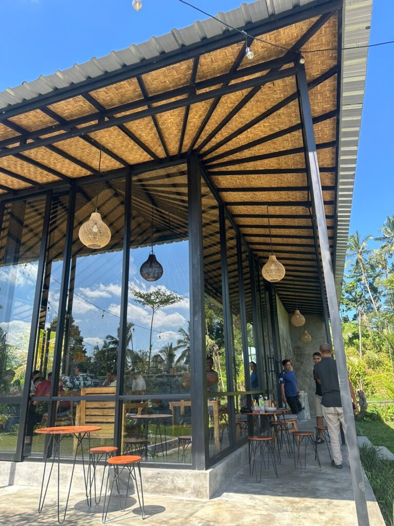 Black Aluminium Outdoor Restaurant Tegalalang